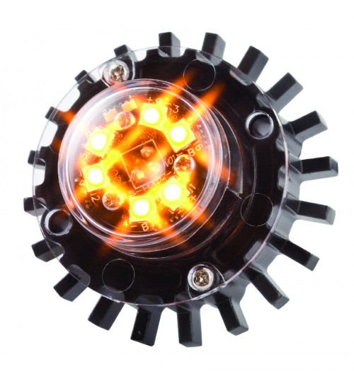 Amber Hideaway LED Warning Lamp HALED6DVA